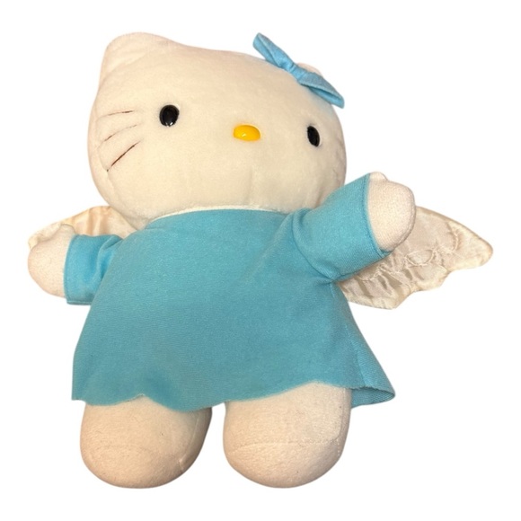Vintage Sanrio Hello Kitty Angel Stuffed Animal Plush - Picture 2 of 6